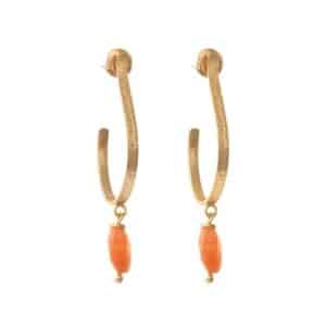 Attracted Carnelian Earrings GP