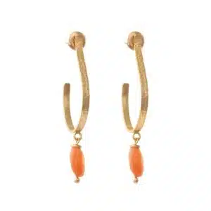 Attracted Carnelian Earrings GP