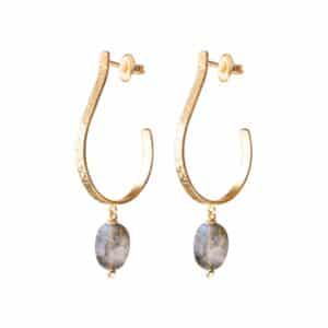 Attracted Labradorite Earrings GP