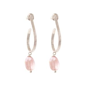 Attracted Rose Quartz Earrings SP