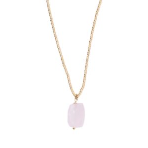 Calm Rose Quartz Necklace GC