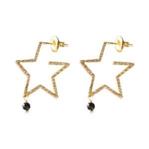 Cheery Black Onyx Earrings GP