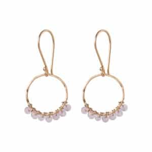 Compassion Rose Quartz Earrings GP