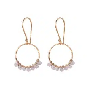 Compassion Rose Quartz Earrings GP