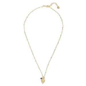 Convinced Garnet Necklace GP