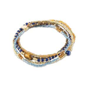 Experience Lapis Lazuli Tiger Eye Bracelet GC