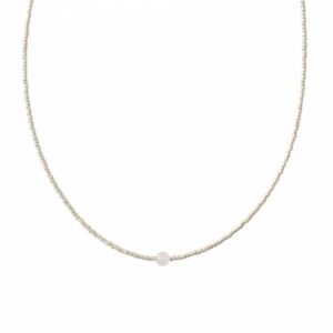 Flora Rose Quartz SC Necklace