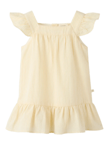 Folly Strap Loose Dress - Coconut Milk Sahara Sun
