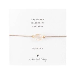 Gemstone armband - Citrien