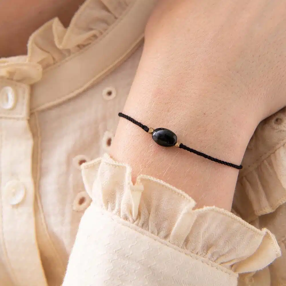 Gemstone card - Black Onyx