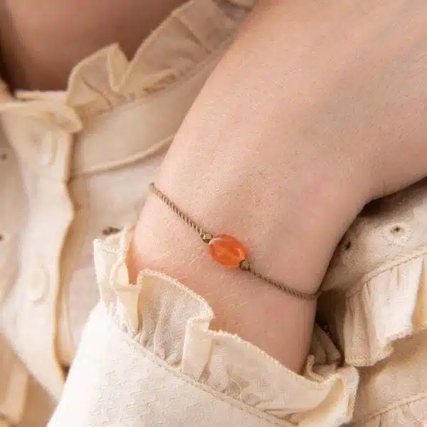 Gemstone card - Carnelian