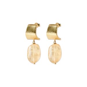 Honest Citrine Earrings GP