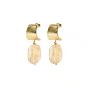 Honest Citrine Earrings GP
