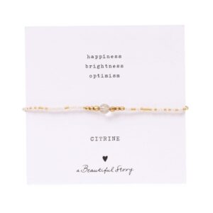 Iris Card Citrine Bracelet GC
