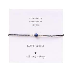 Iris Card Lapis lazuli Bracelet SC