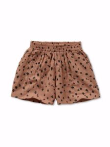 Muslin shorts animal print - Camel