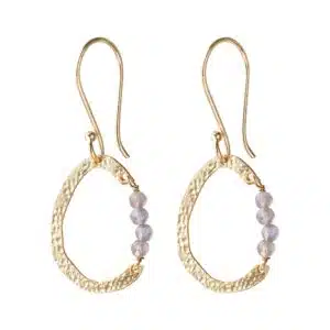 Optimism Labradorite Earrings GP