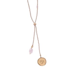 Purpose Rose Quartz Necklace GC