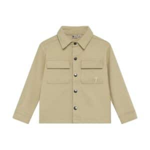 Shirt Jacket Structure - Pale Olive Green