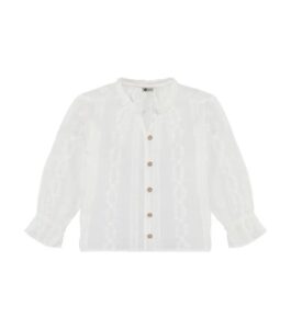 Shirt Longsleeve Fancy - Egret
