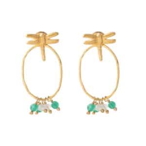 Showing Aventurine Moonstone Earrings GP