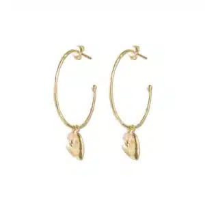 Solidarity Rose Quartz Earrings GP