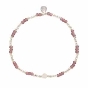 Splash Rose Quartz Bracelet SC