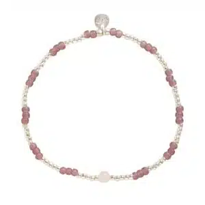 Splash Rose Quartz Bracelet SC