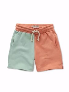 Sweatshorts colourblock - Orange Ace