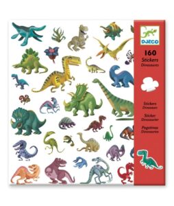 160 Stickers Dino