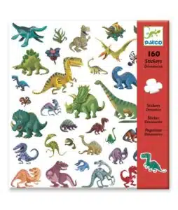 160 Stickers Dino