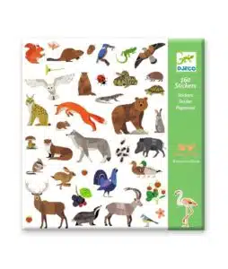 160 Stickers Fauna