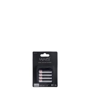 AAA Battery, 1,5V, 1000mAh, 4-pack