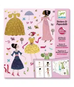 Aankleedpopjes Herbruikbare Stickers