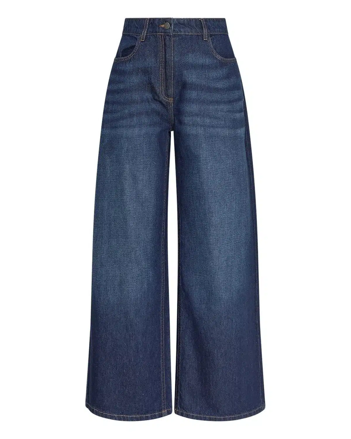 Adna Alena Pants – Dark Blue Wash