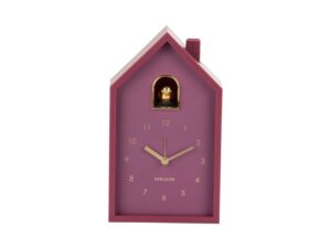 Alarm clock Modern Cuckoo Oro - Dark Mauve