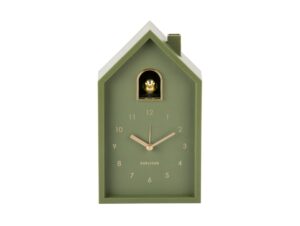 Alarm clock Modern Cuckoo Oro - Luxury green