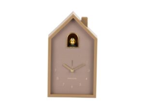 Alarm Clock Modern Cuckoo Oro - Mocha Brown