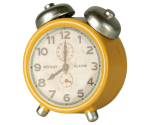 Alarm clock, Mouse - Yellow