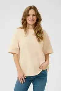 Alfie Oversized Tee - Whitecap