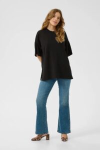 Alwine Chabrina Oversized Tshirt - Black