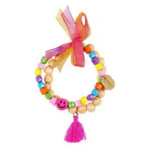 Armband Gigi smiley multi colour