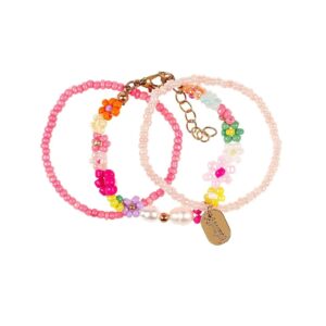 Armband Loiz Bloem - Roze