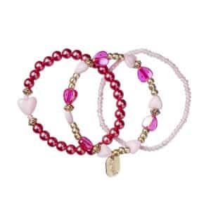 Armband Tara hart roze