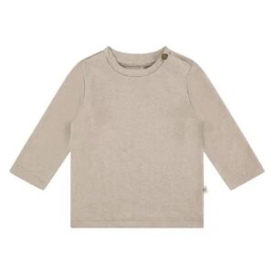 Baby T-Shirt Long Sleeve - Oatmeal Melange