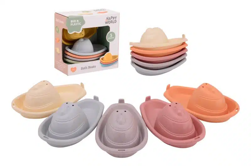 Bad bootjes bio plastic - set van 5