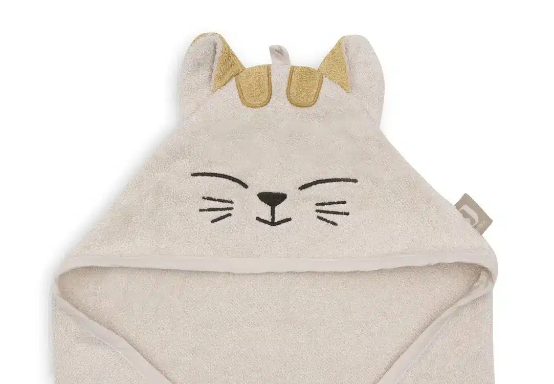Badcape Badstof 75x75cm Charlie Cat