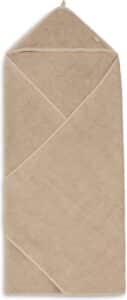 Badcape Badstof - biscuit - 100x100 cm
