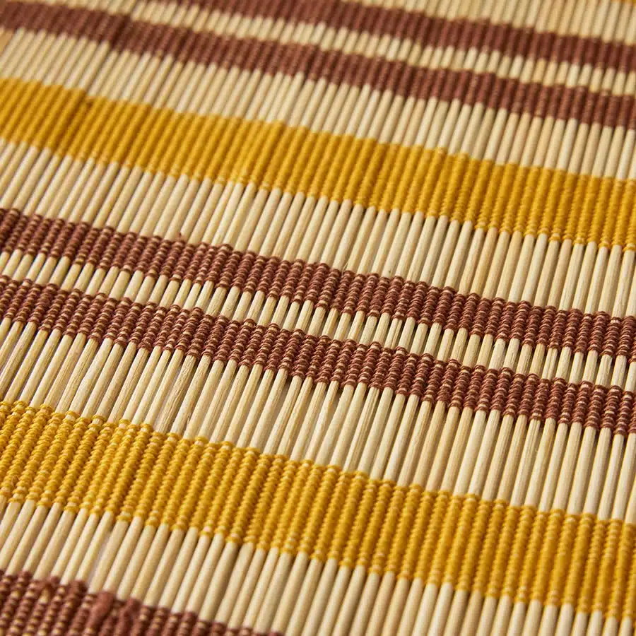 Bamboo placemat - Amber