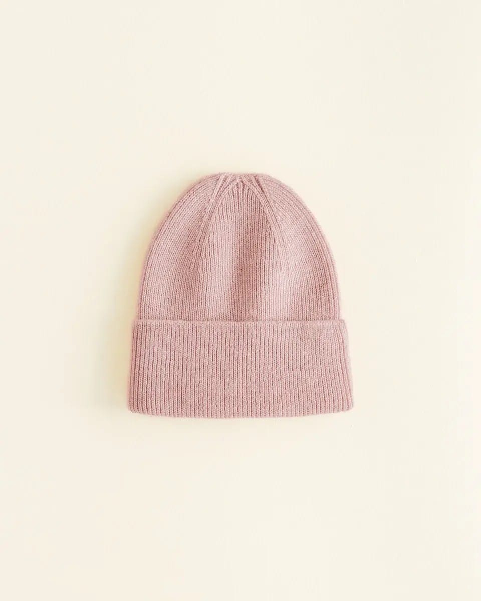 Beanie Fonzie NEWBORN - Powder